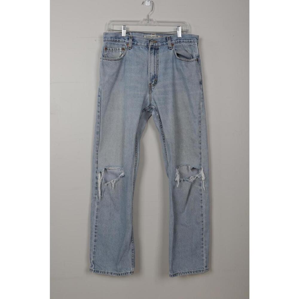 Levi's Light Blue Distressed Men's Jeans